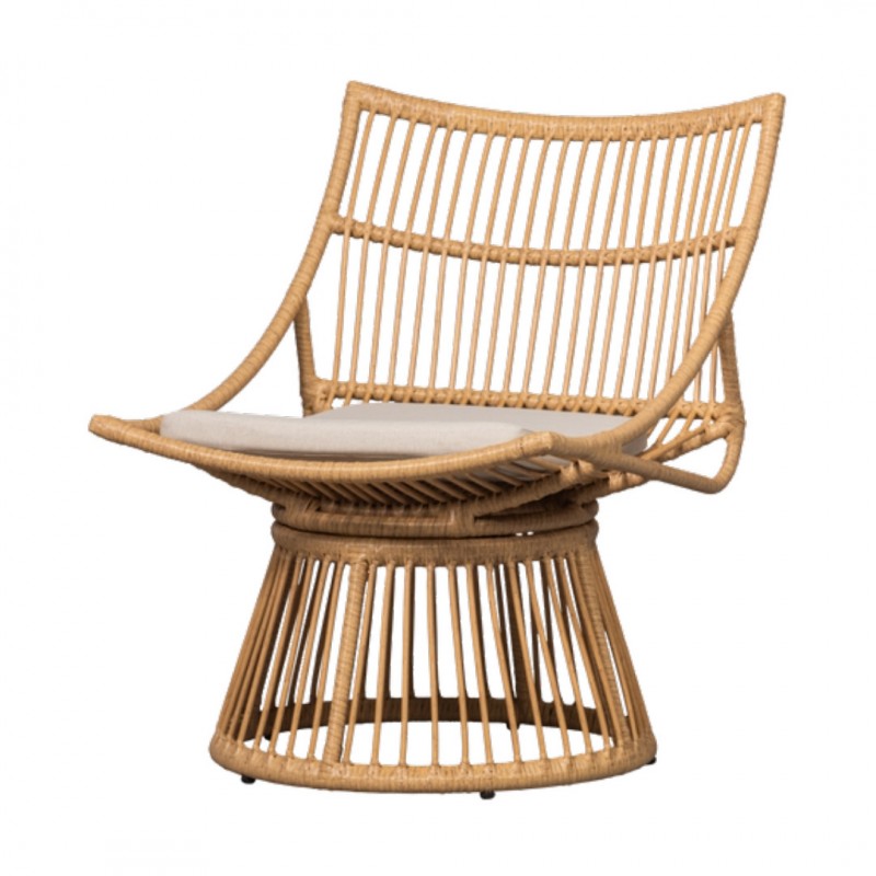 ARMCHAIR AT OUTDOOR WICKER NATURAL 80